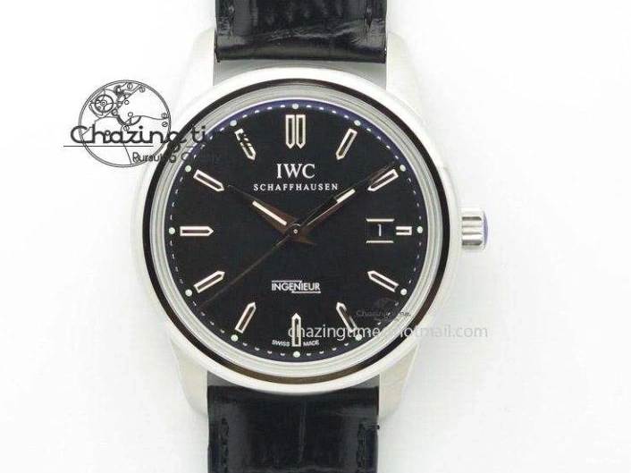 MIROTIME 0516 Mark XVI 1:1 Best Edition MK Maker SS Black Dial A2892 On Black Leather Strap Chic 7371